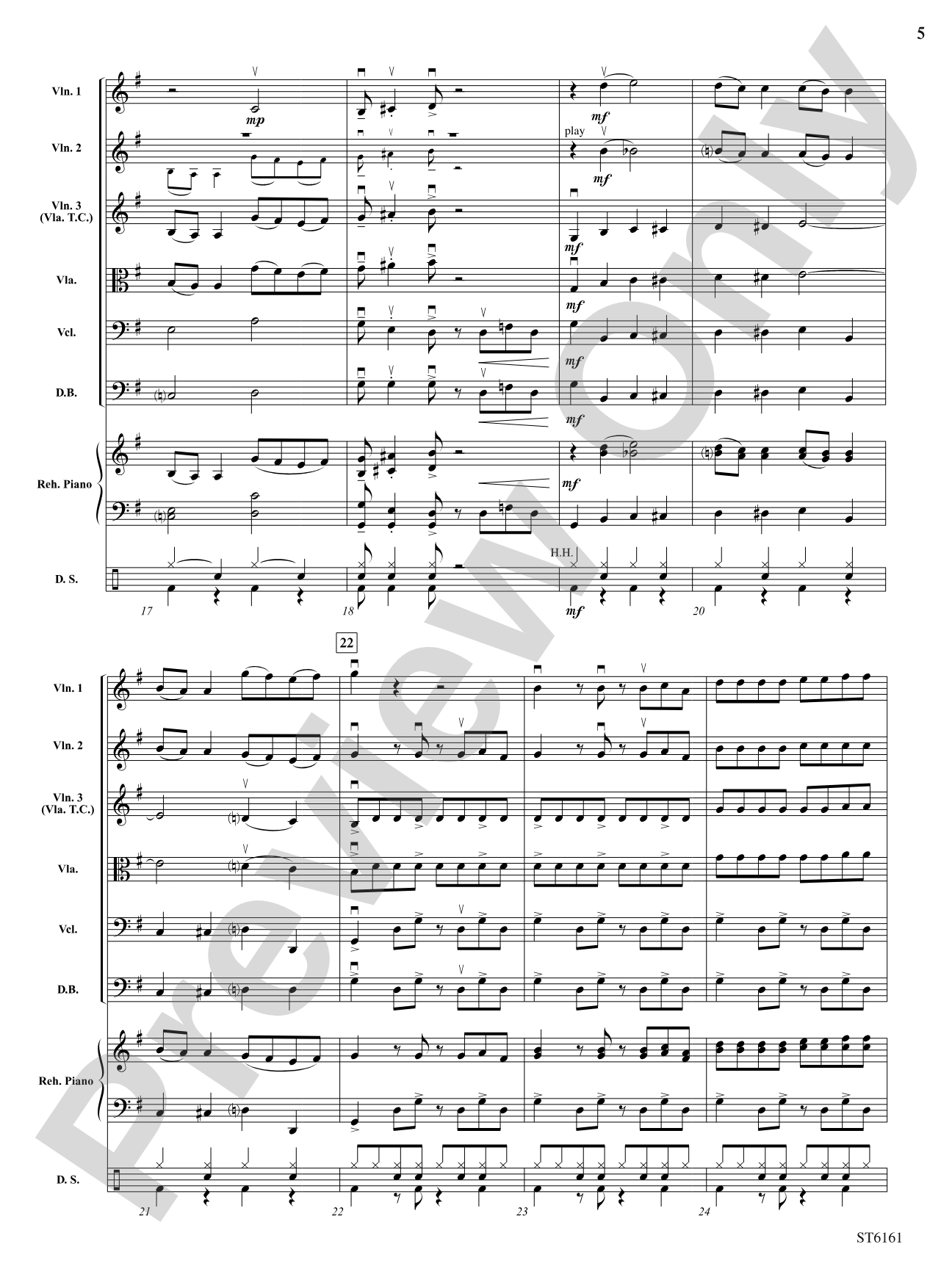 Eine Kleine "Pop" Musik: String Orchestra Conductor Score & Parts