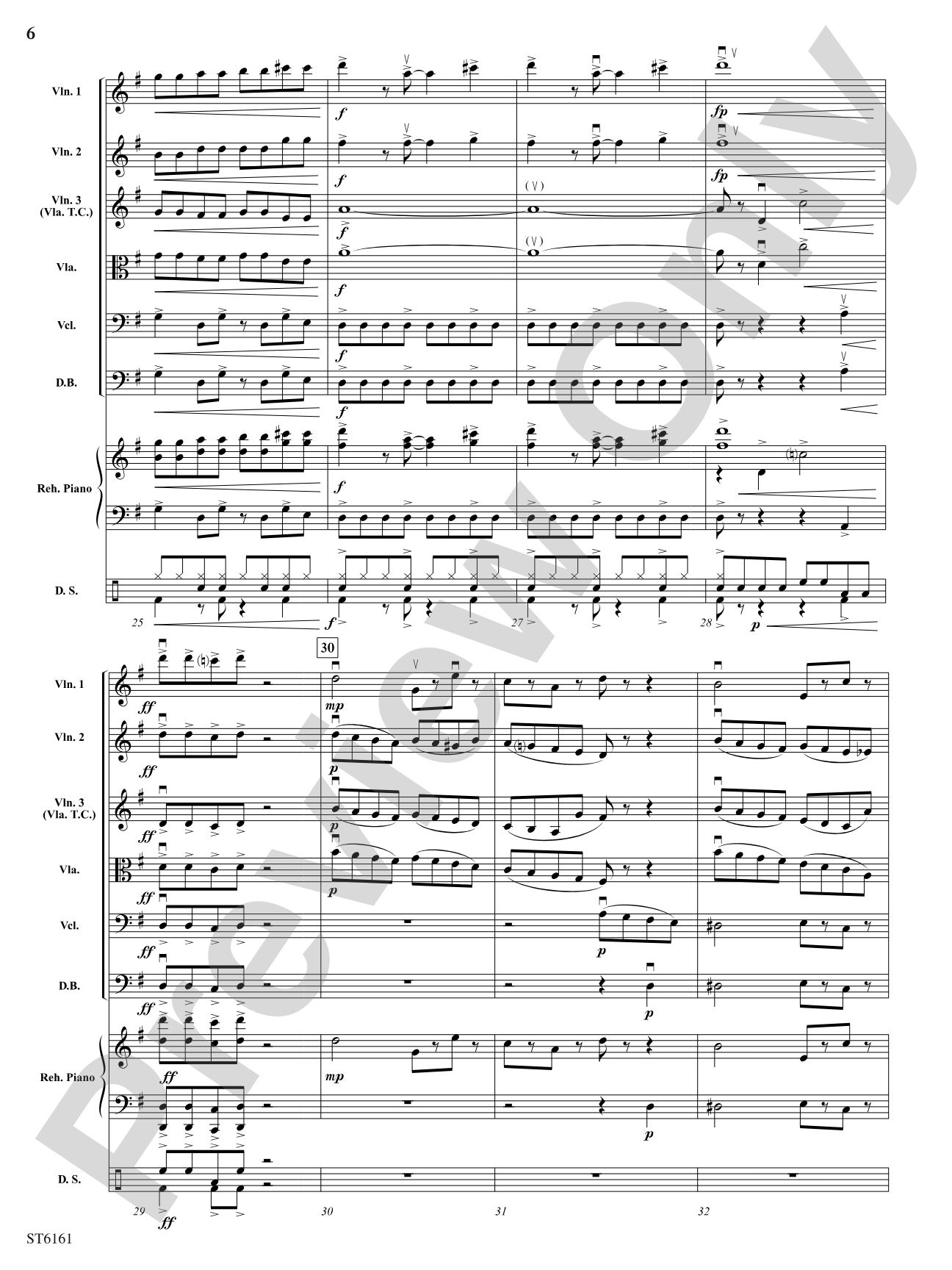 Eine Kleine "Pop" Musik: String Orchestra Conductor Score & Parts