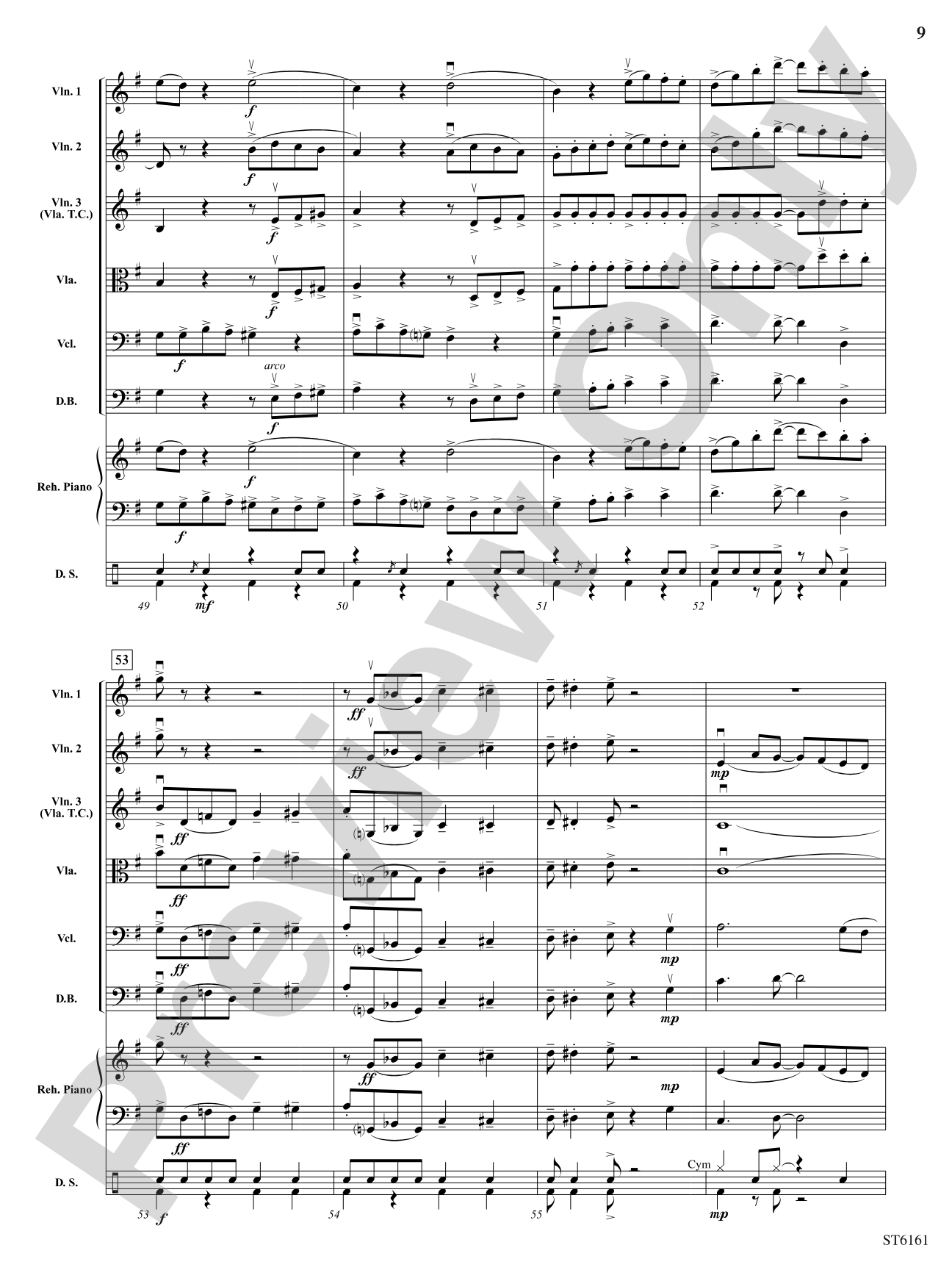 Eine Kleine "Pop" Musik: String Orchestra Conductor Score & Parts