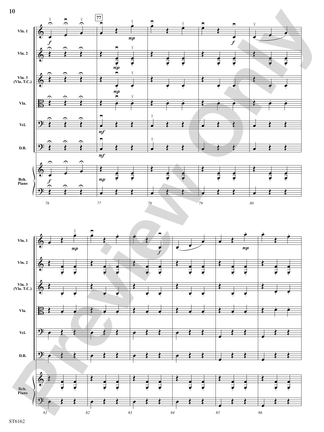 The Blue Danube: String Orchestra Conductor Score & Parts