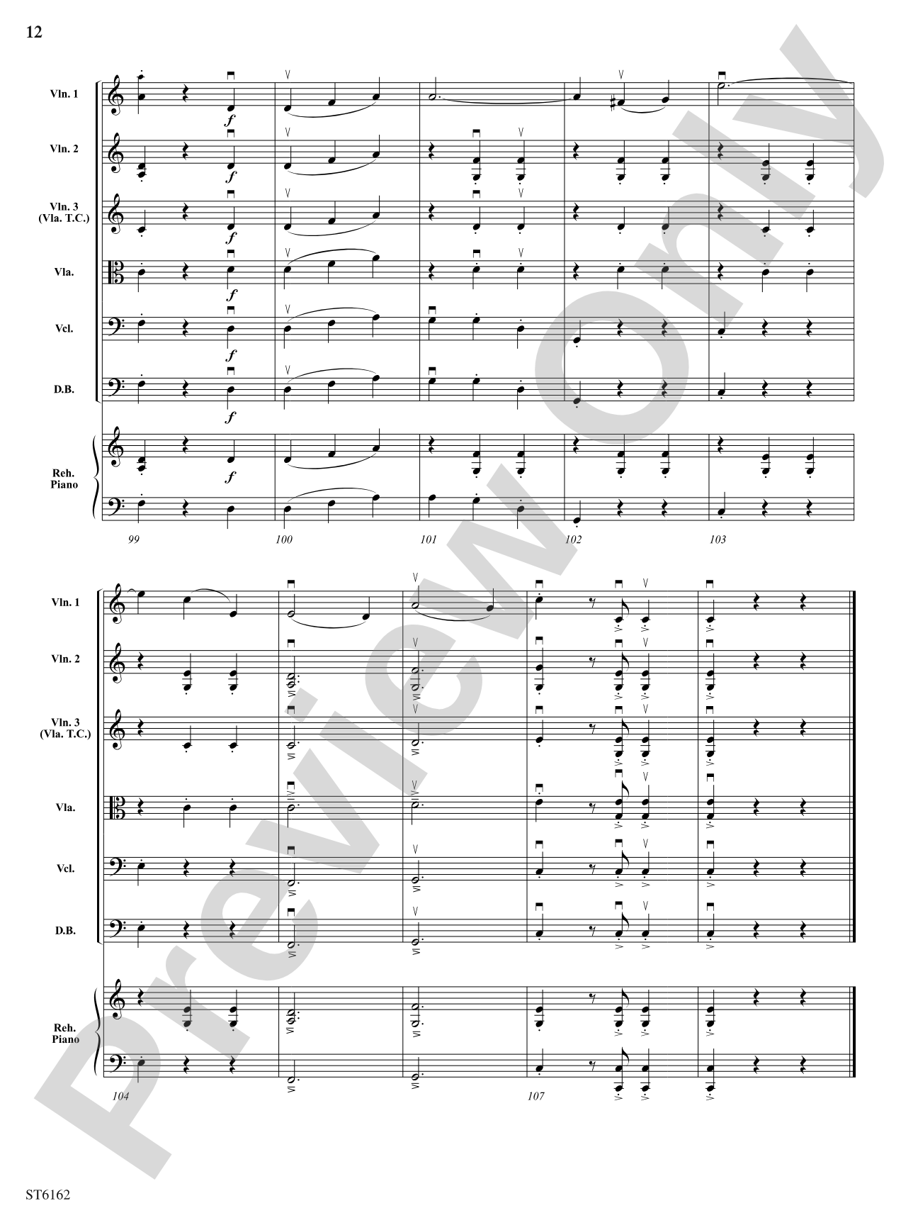 The Blue Danube: String Orchestra Conductor Score & Parts