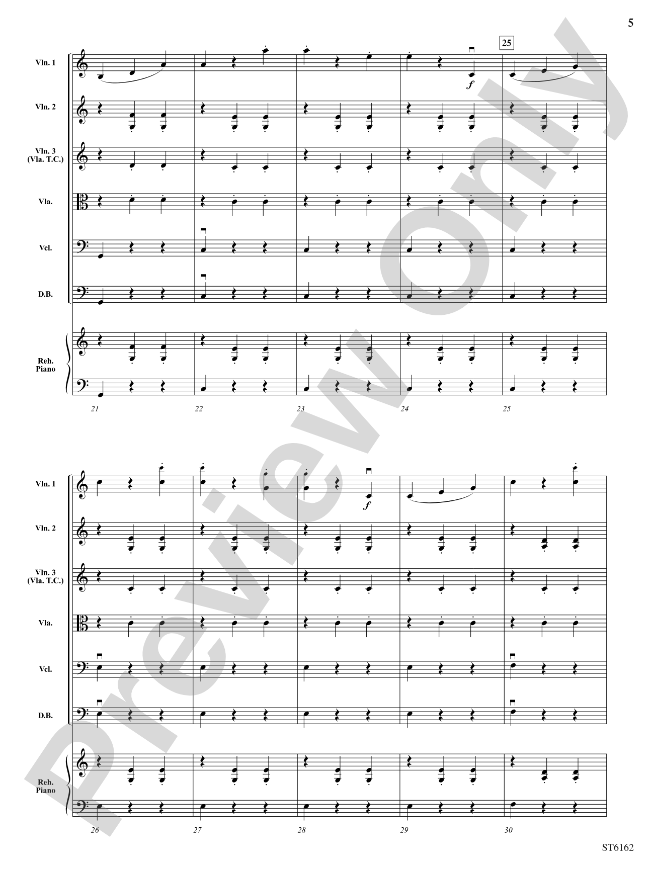 The Blue Danube: String Orchestra Conductor Score & Parts