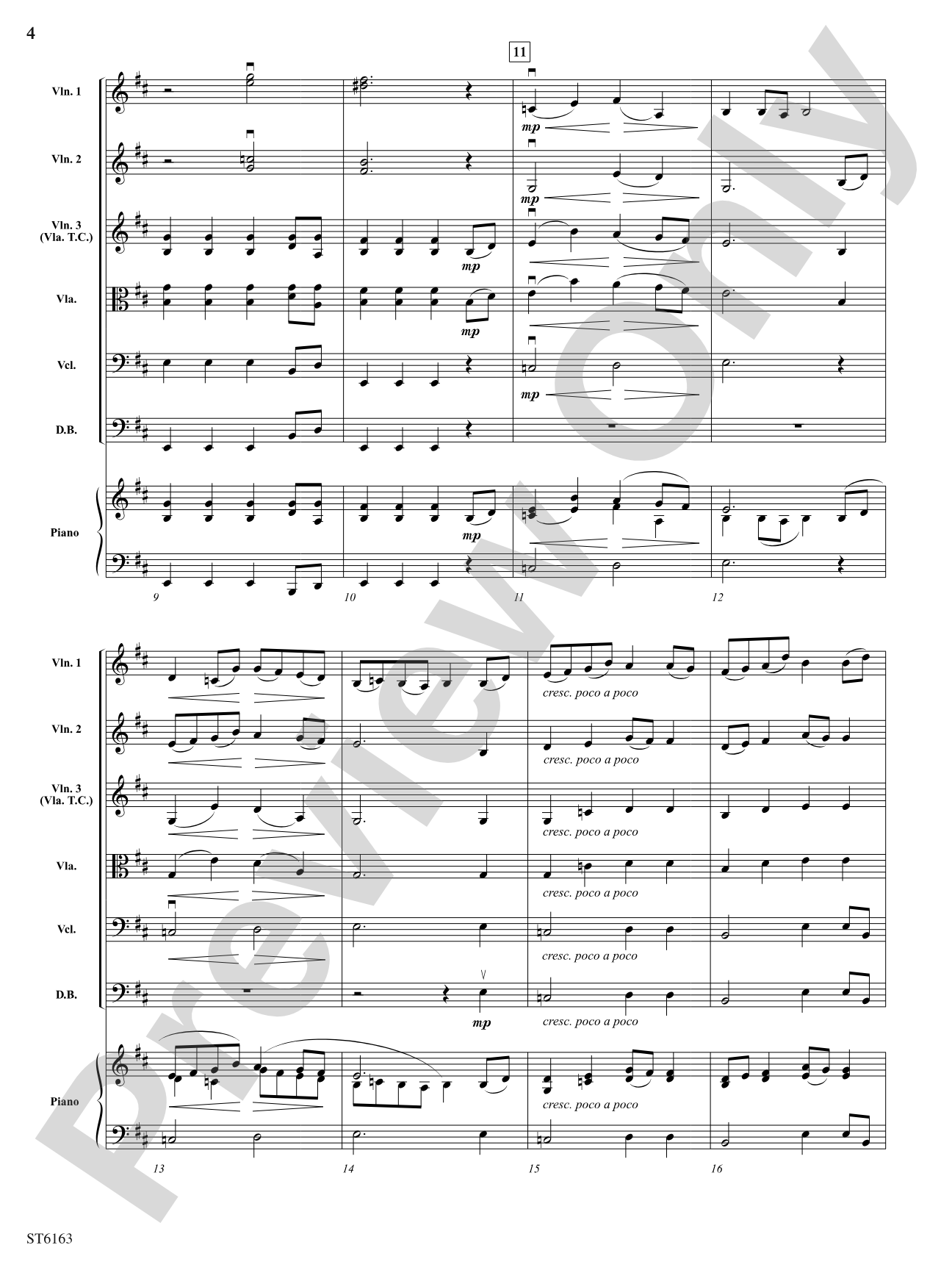 Spartacus: String Orchestra Conductor Score & Parts