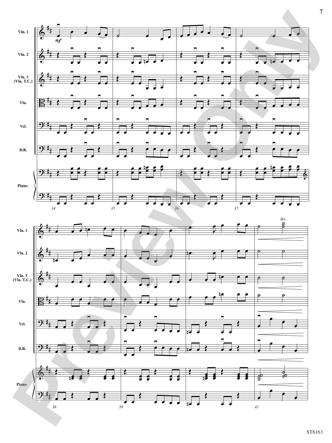 Spartacus: String Orchestra Conductor Score & Parts