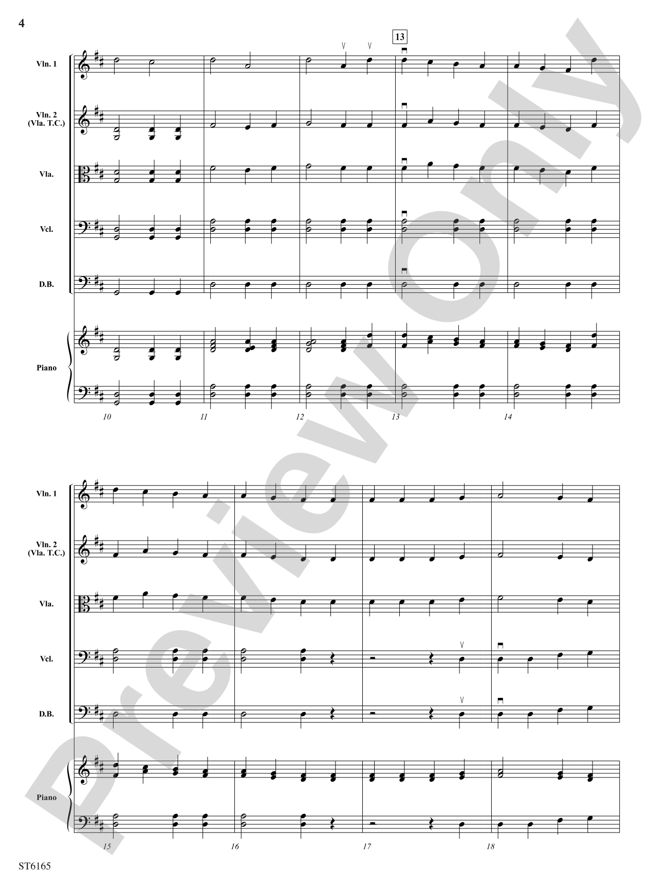 A Celtic Christmas Fantasy: String Orchestra Conductor Score & Parts