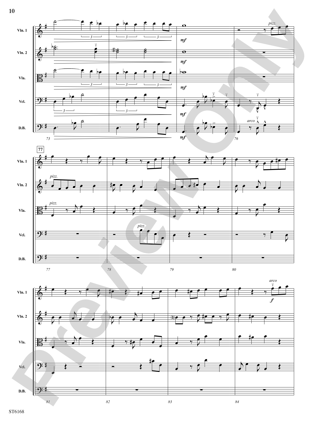 Phantom Tangos: String Orchestra Conductor Score & Parts