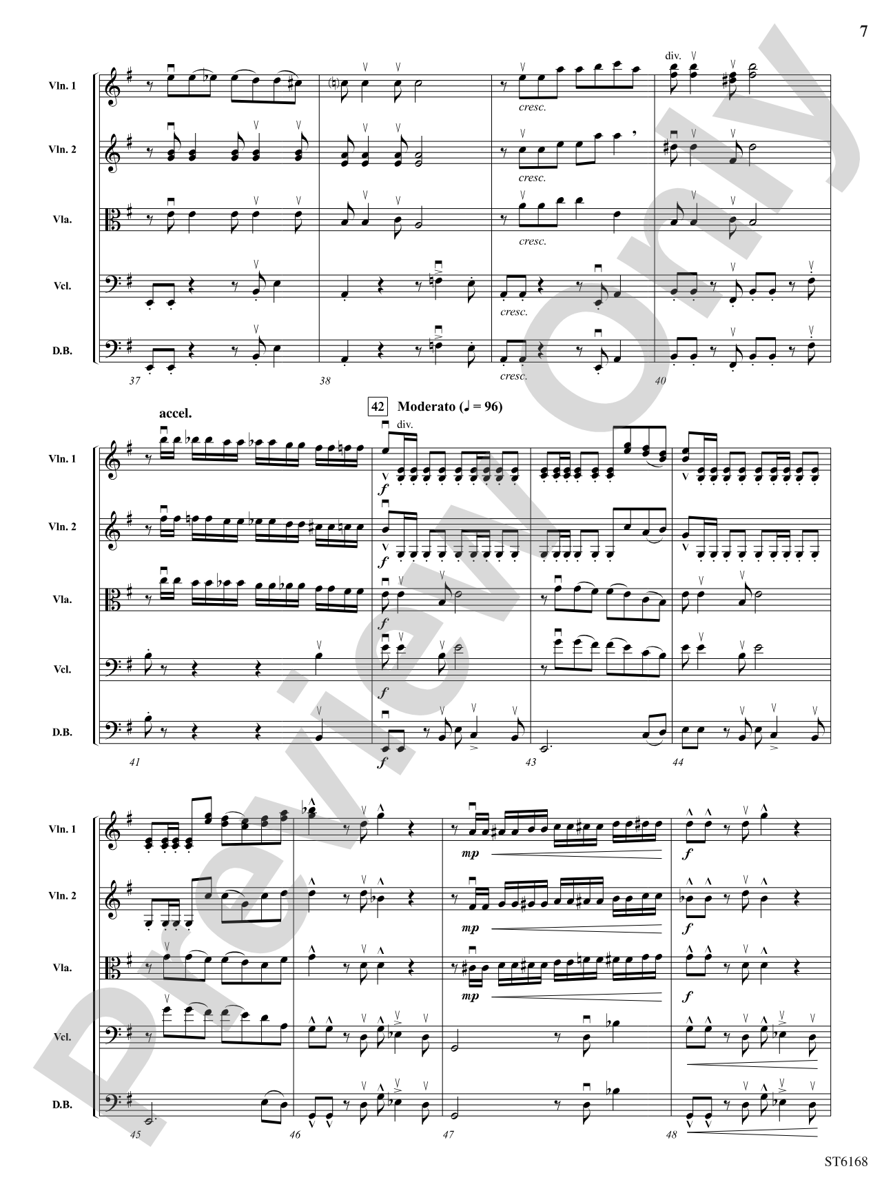 Phantom Tangos: String Orchestra Conductor Score & Parts