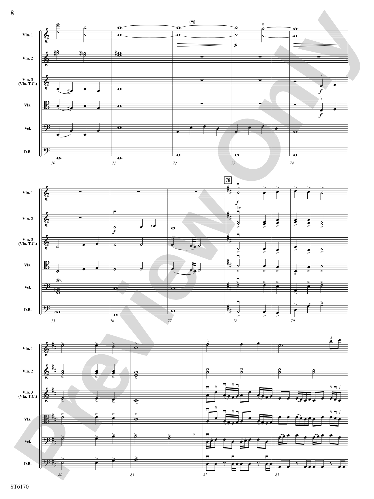 North Star to Freedom (In Honor of the Underground Railroad): String Orchestra Conductor Score & Parts