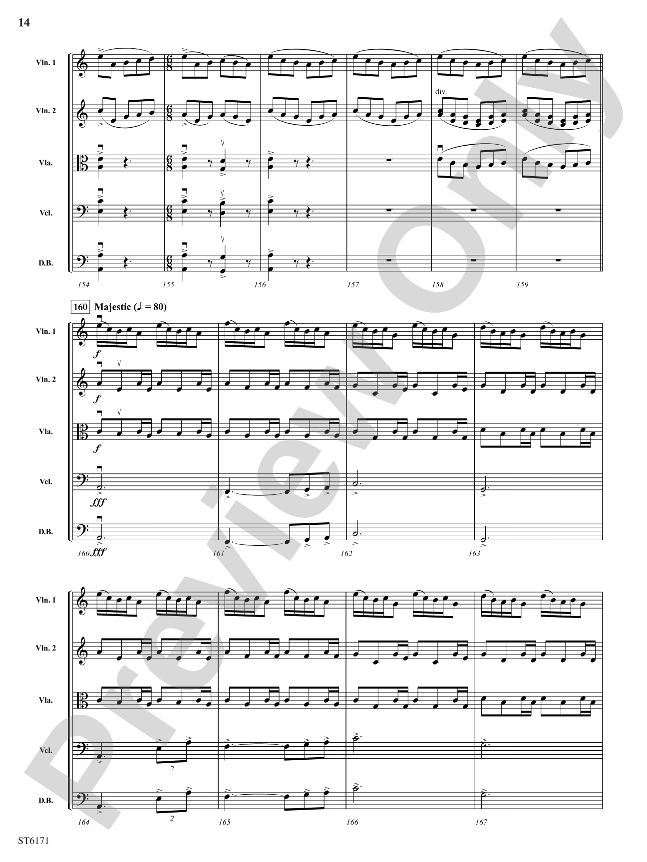 Perseus: String Orchestra Conductor Score & Parts