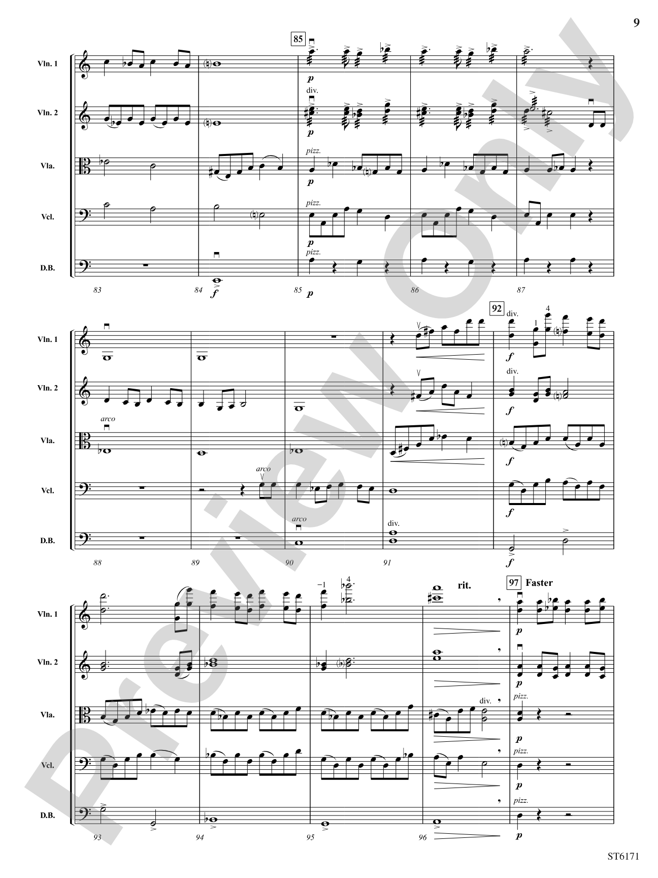 Perseus: String Orchestra Conductor Score & Parts