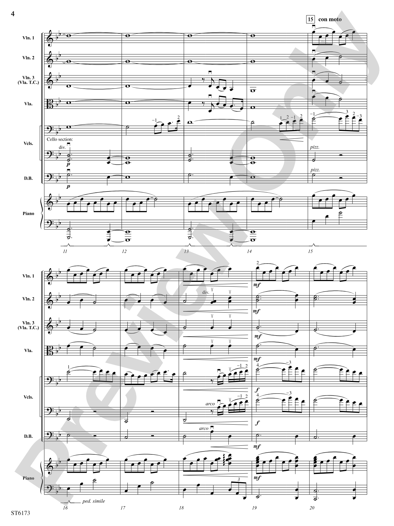 Ice Sculptures: String Orchestra Conductor Score & Parts