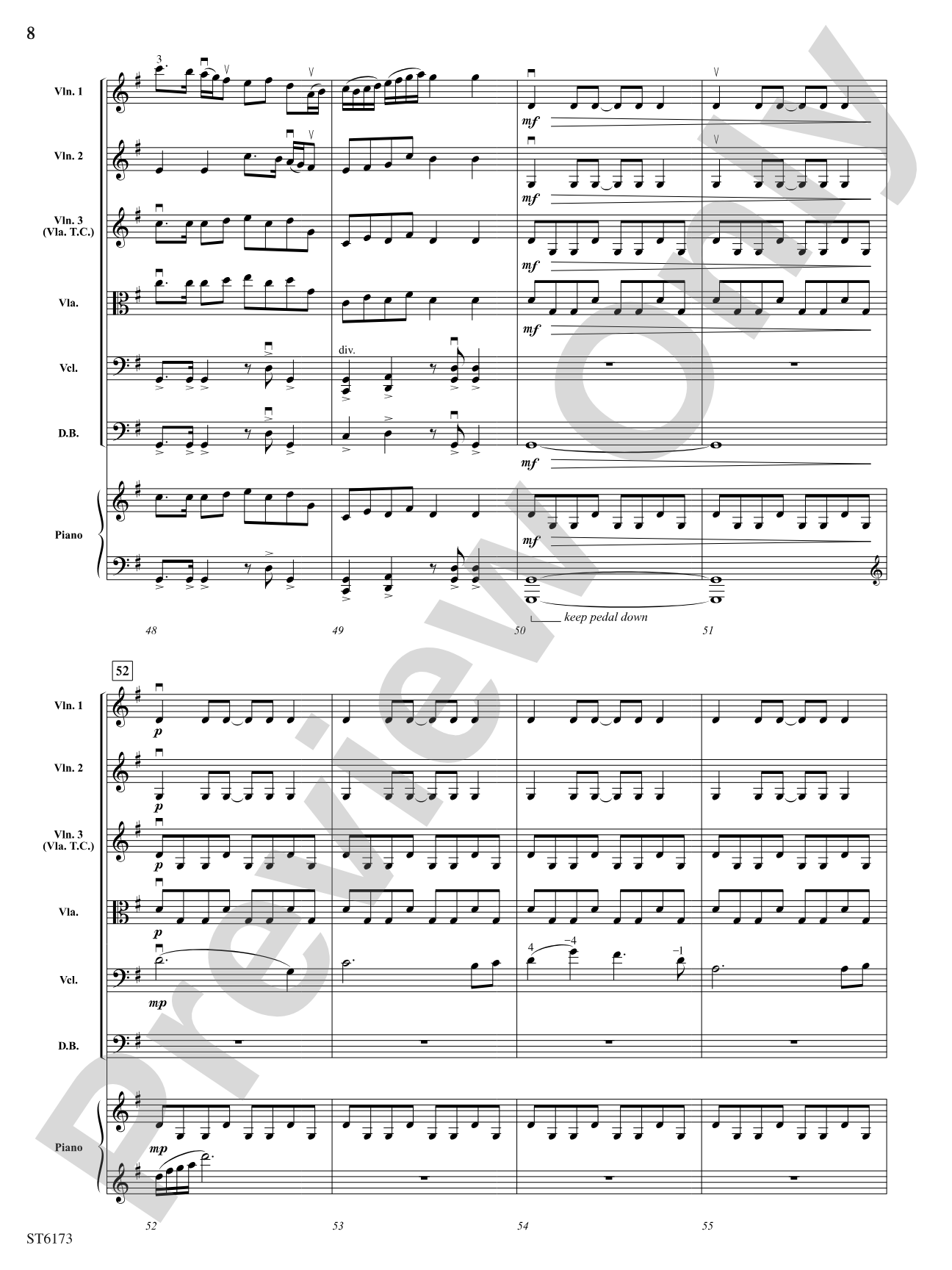 Ice Sculptures: String Orchestra Conductor Score & Parts