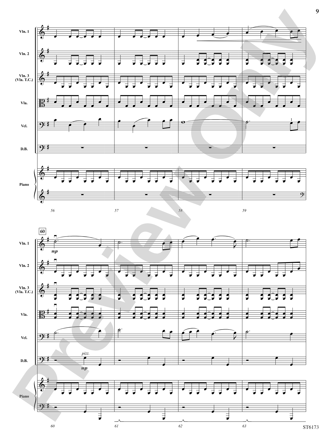 Ice Sculptures: String Orchestra Conductor Score & Parts