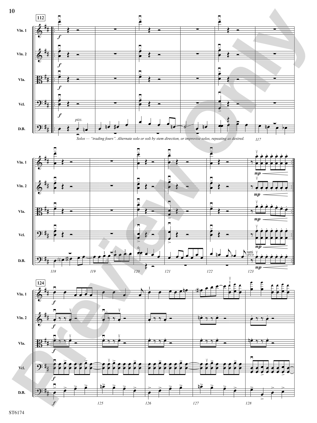 Basses Loaded: String Orchestra Conductor Score & Parts