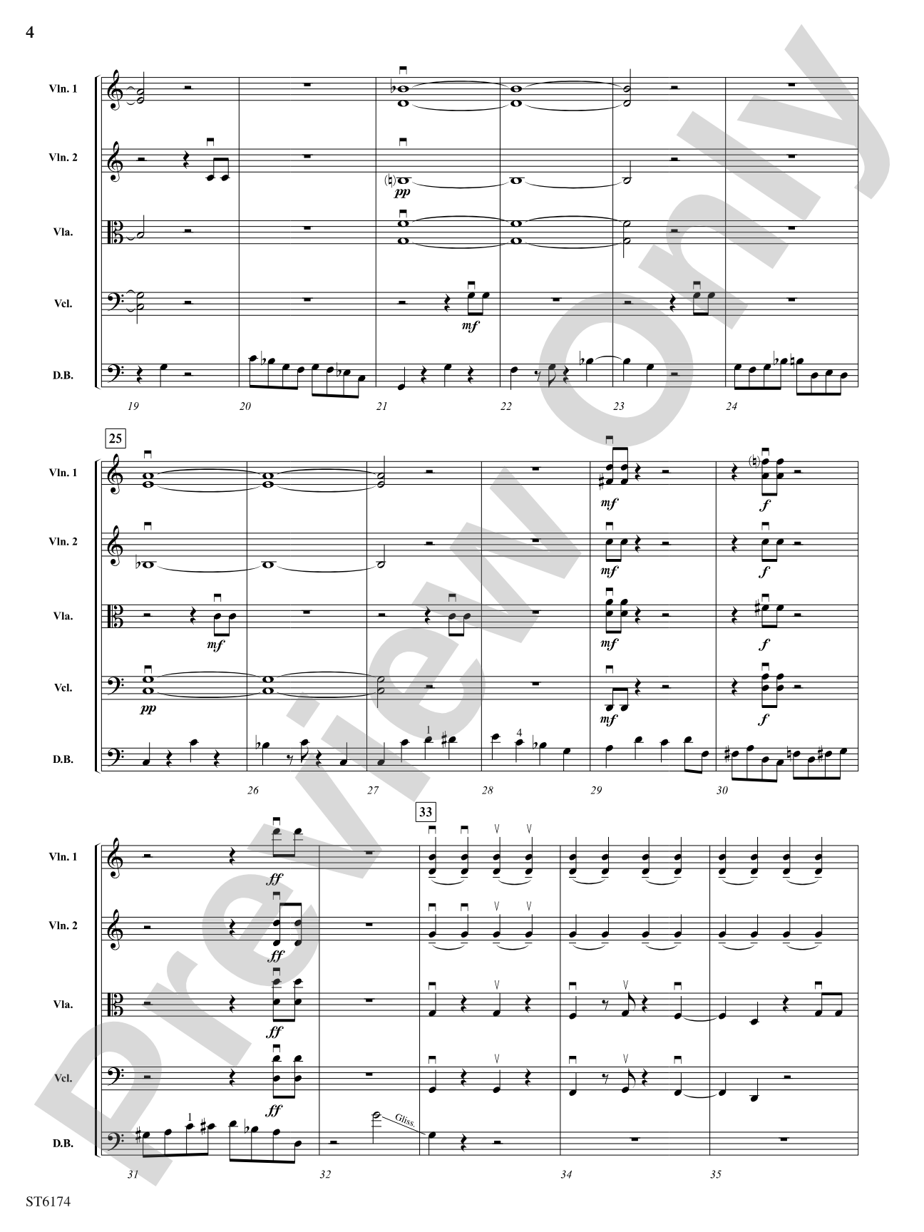 Basses Loaded: String Orchestra Conductor Score & Parts