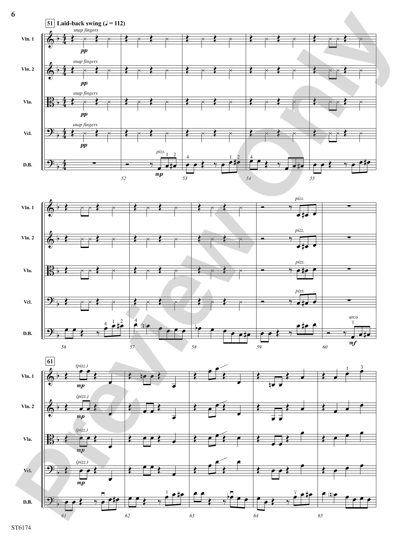 Basses Loaded: String Orchestra Conductor Score & Parts
