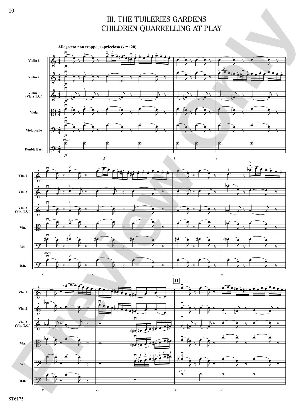 Pictures at an Exhibition: Score