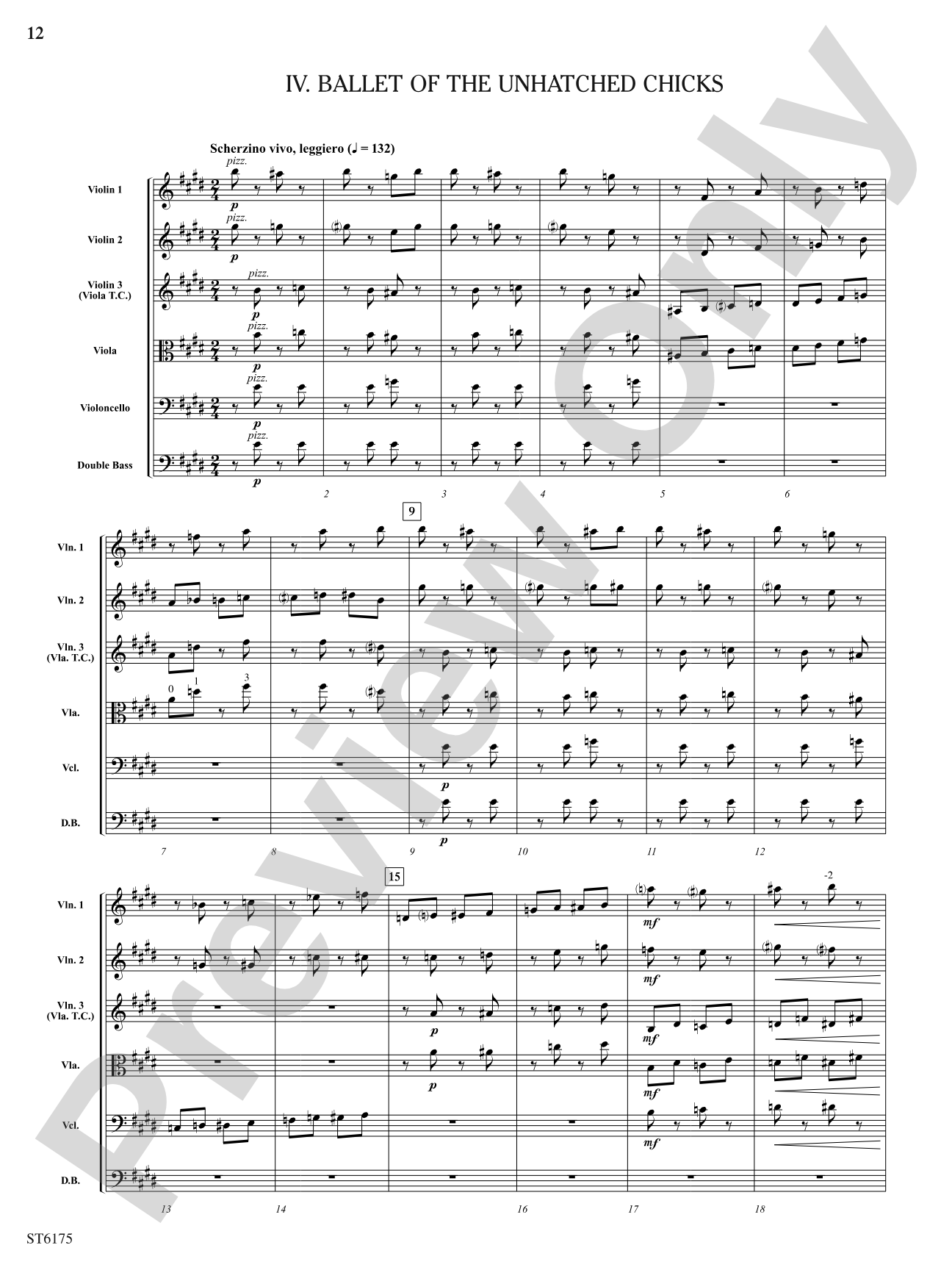 Pictures at an Exhibition: Score