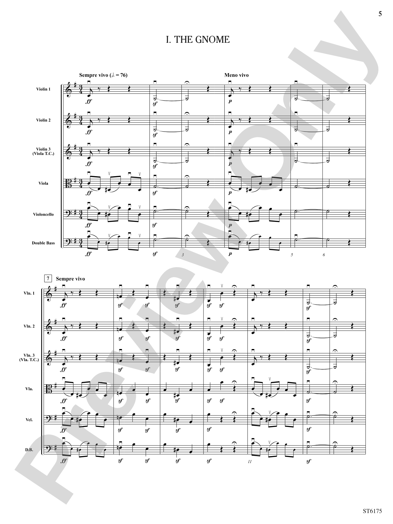 Pictures at an Exhibition: Score