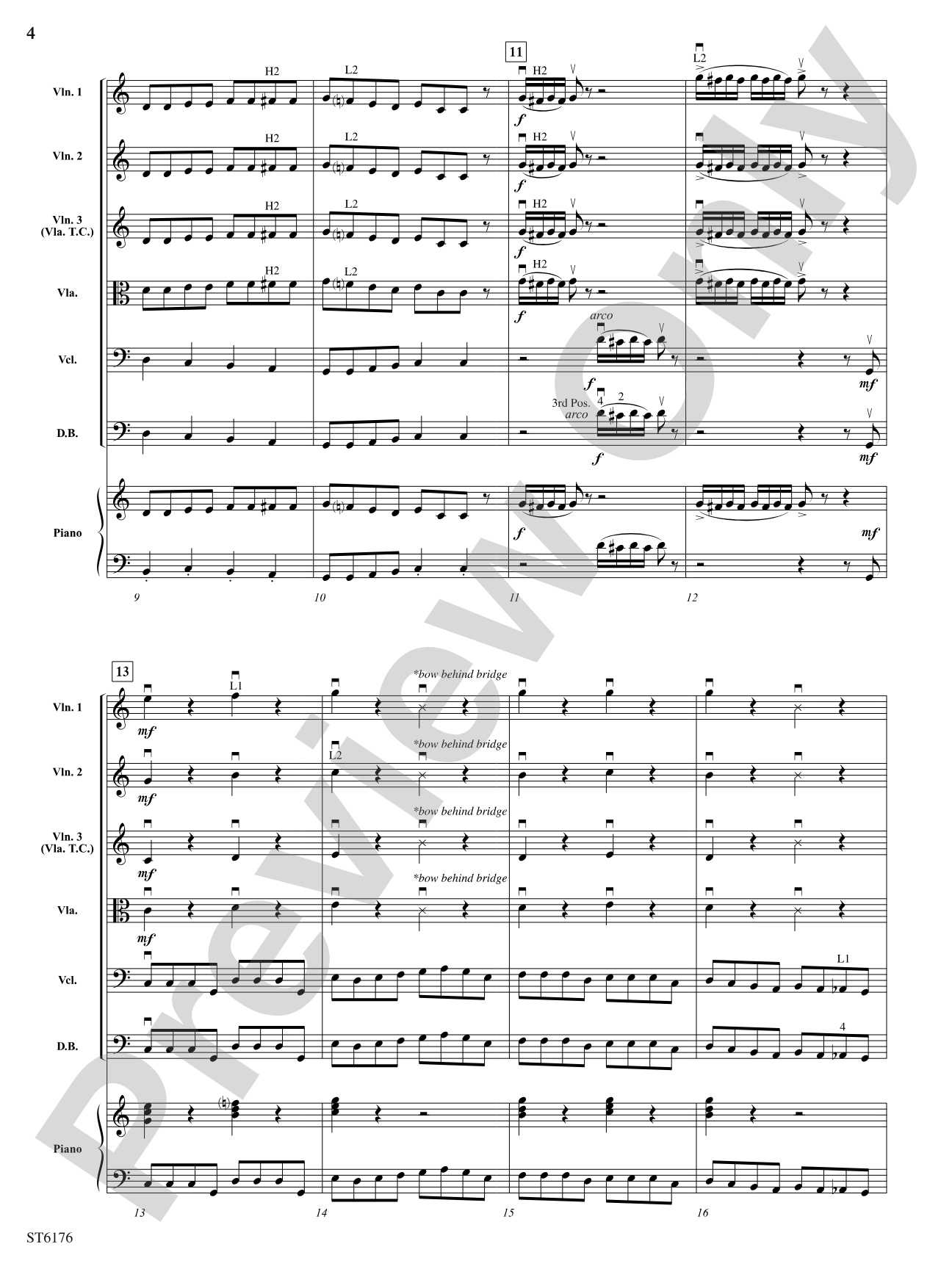 March of the Mouse Battalion: String Orchestra Conductor Score & Parts