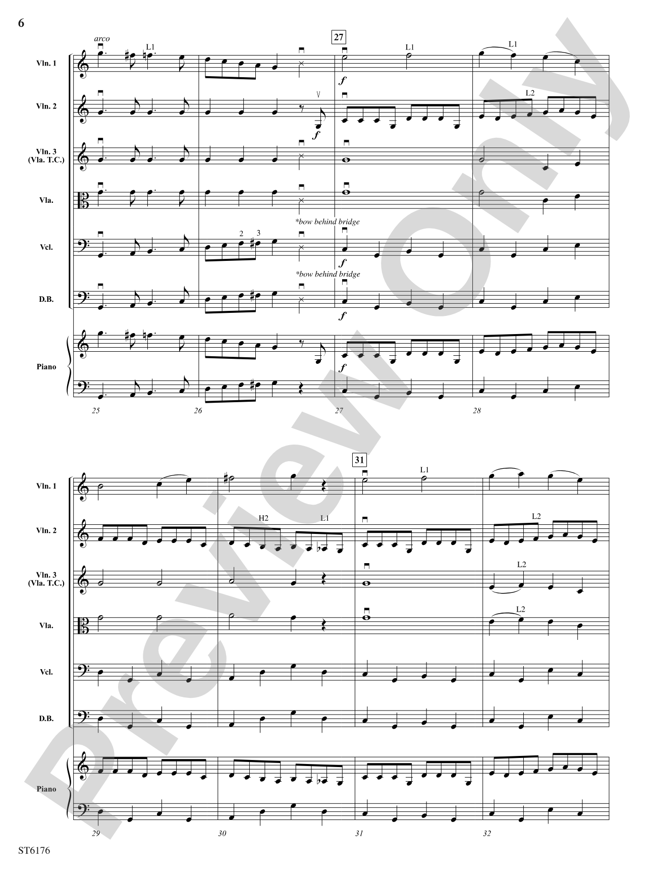 March of the Mouse Battalion: String Orchestra Conductor Score & Parts