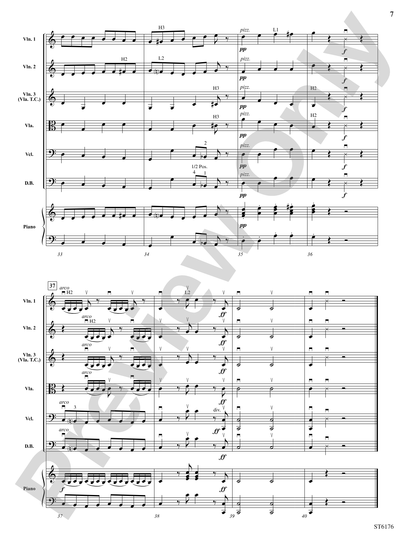 March of the Mouse Battalion: String Orchestra Conductor Score & Parts