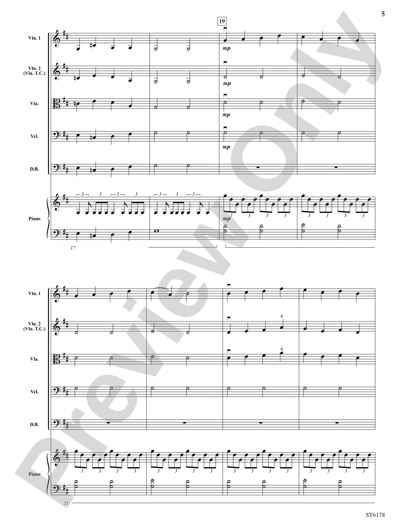 Into the Sky!: String Orchestra Conductor Score & Parts