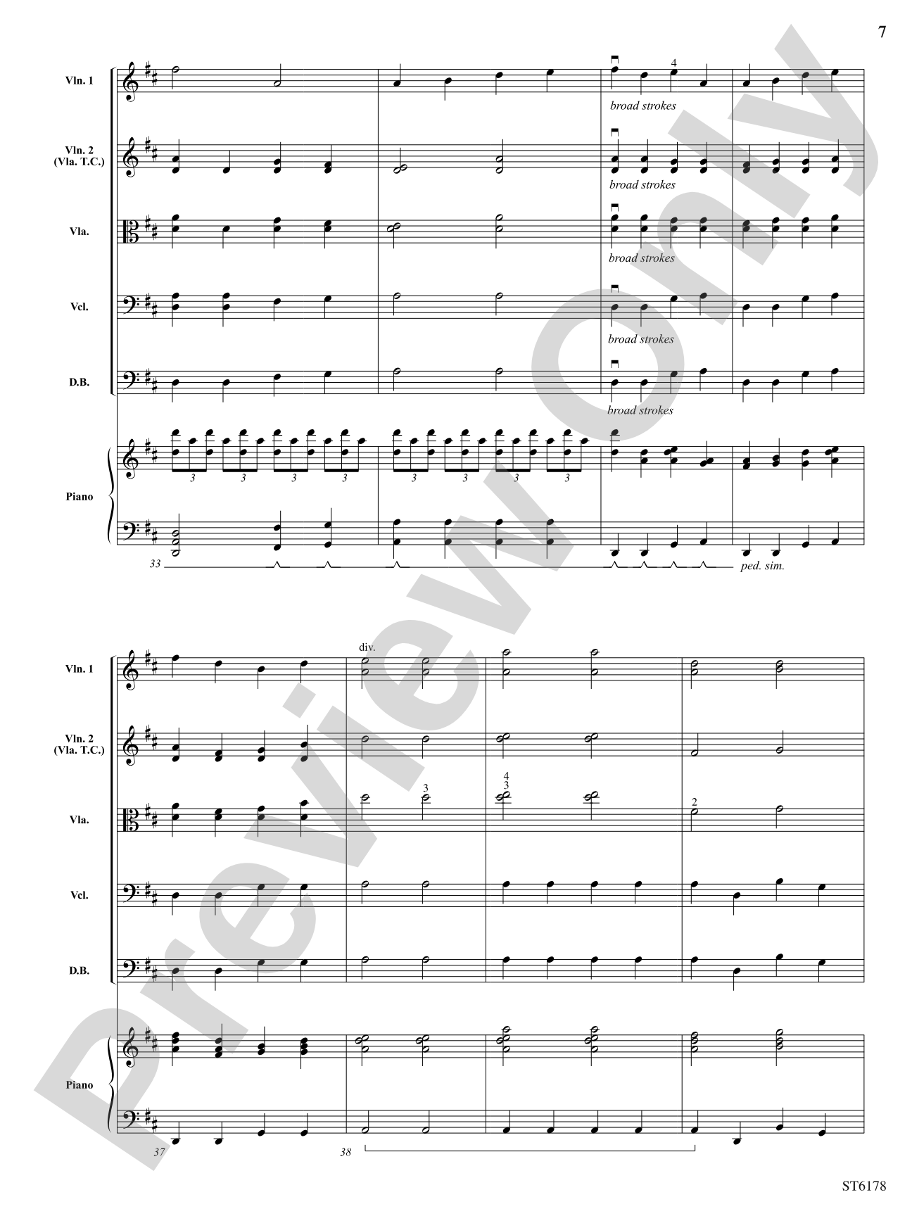 Into the Sky!: String Orchestra Conductor Score & Parts