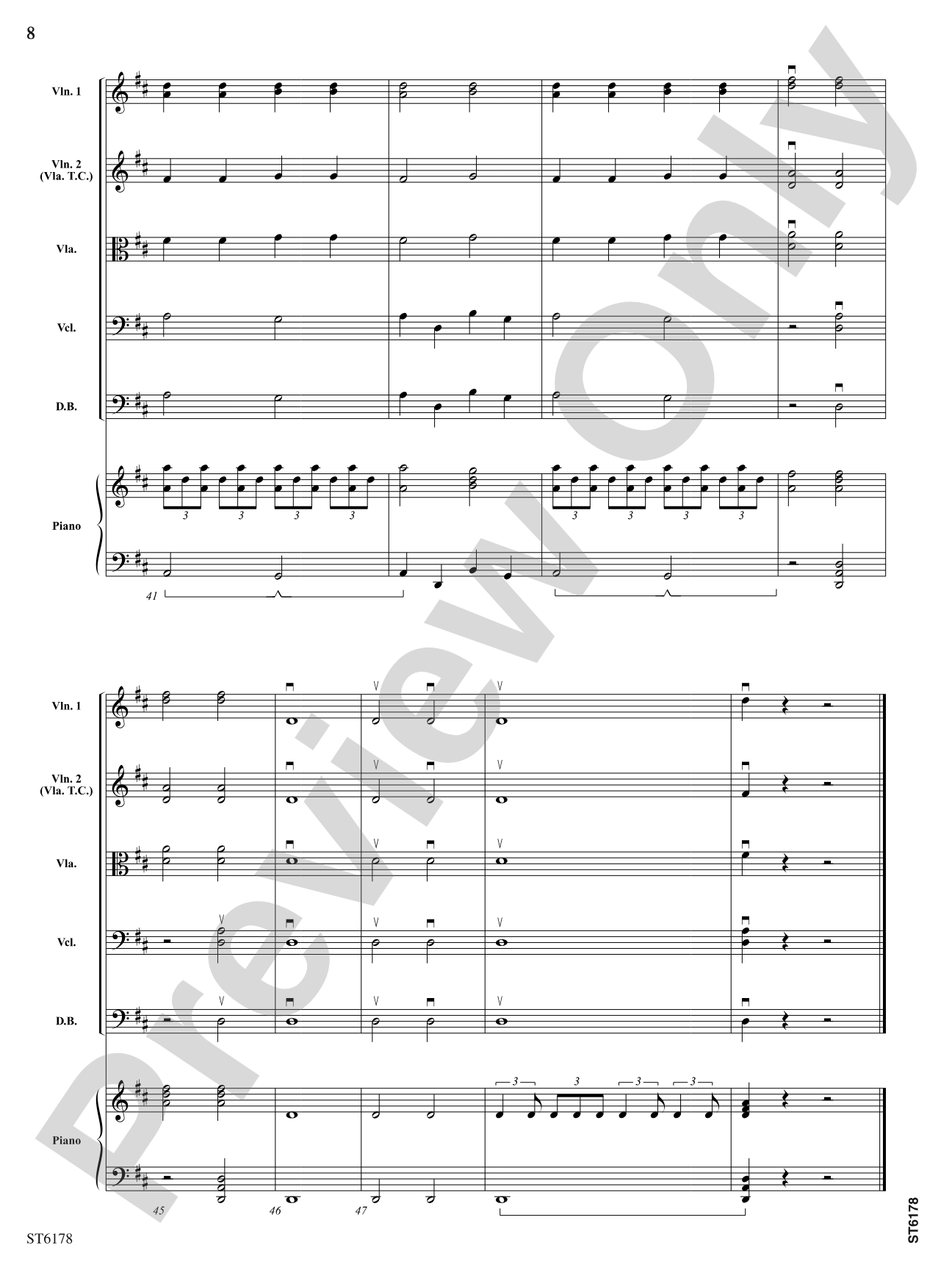 Into the Sky!: String Orchestra Conductor Score & Parts