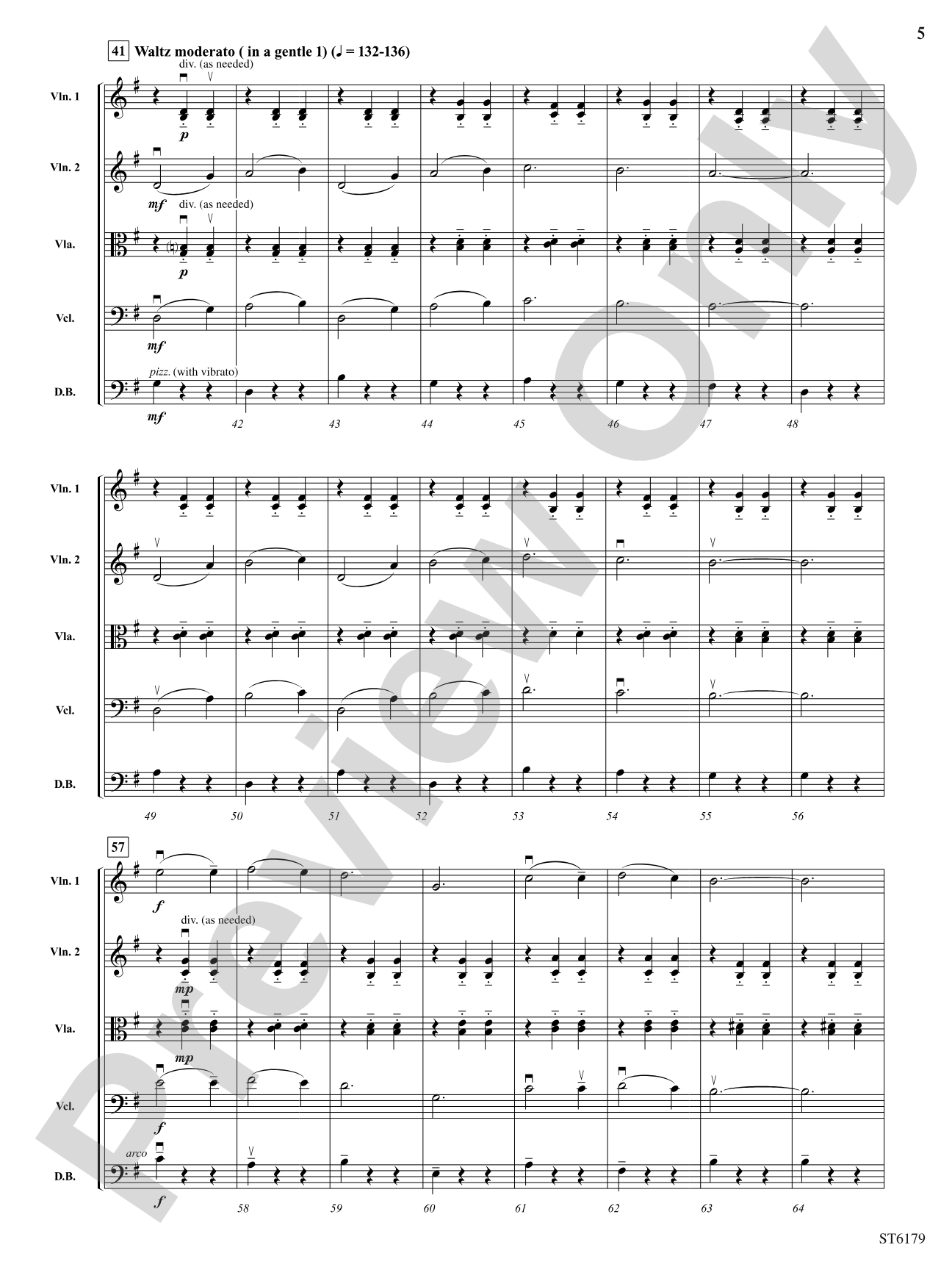 Themes from The Merry Widow: String Orchestra Conductor Score & Parts