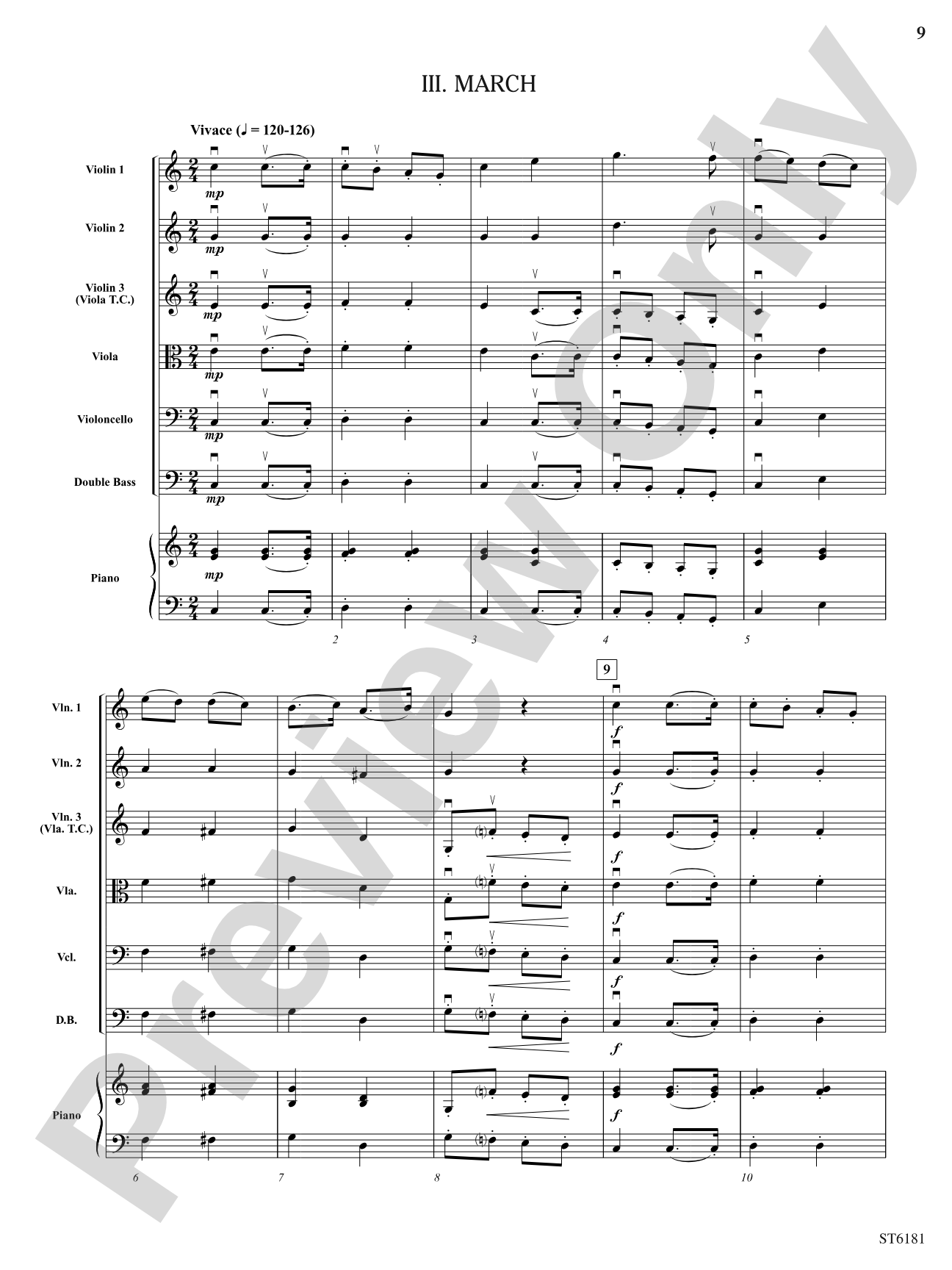 Little Suite for Strings: String Orchestra Conductor Score & Parts