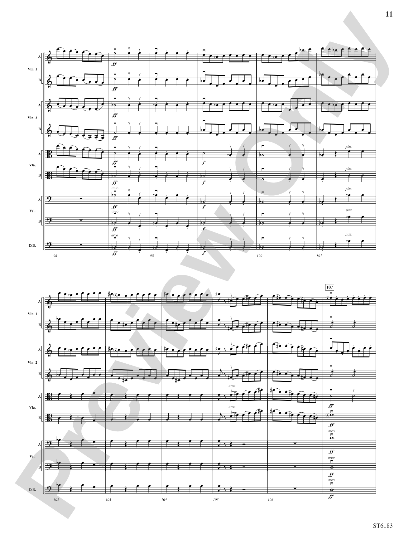 Russian Easter Overture: String Orchestra Conductor Score & Parts