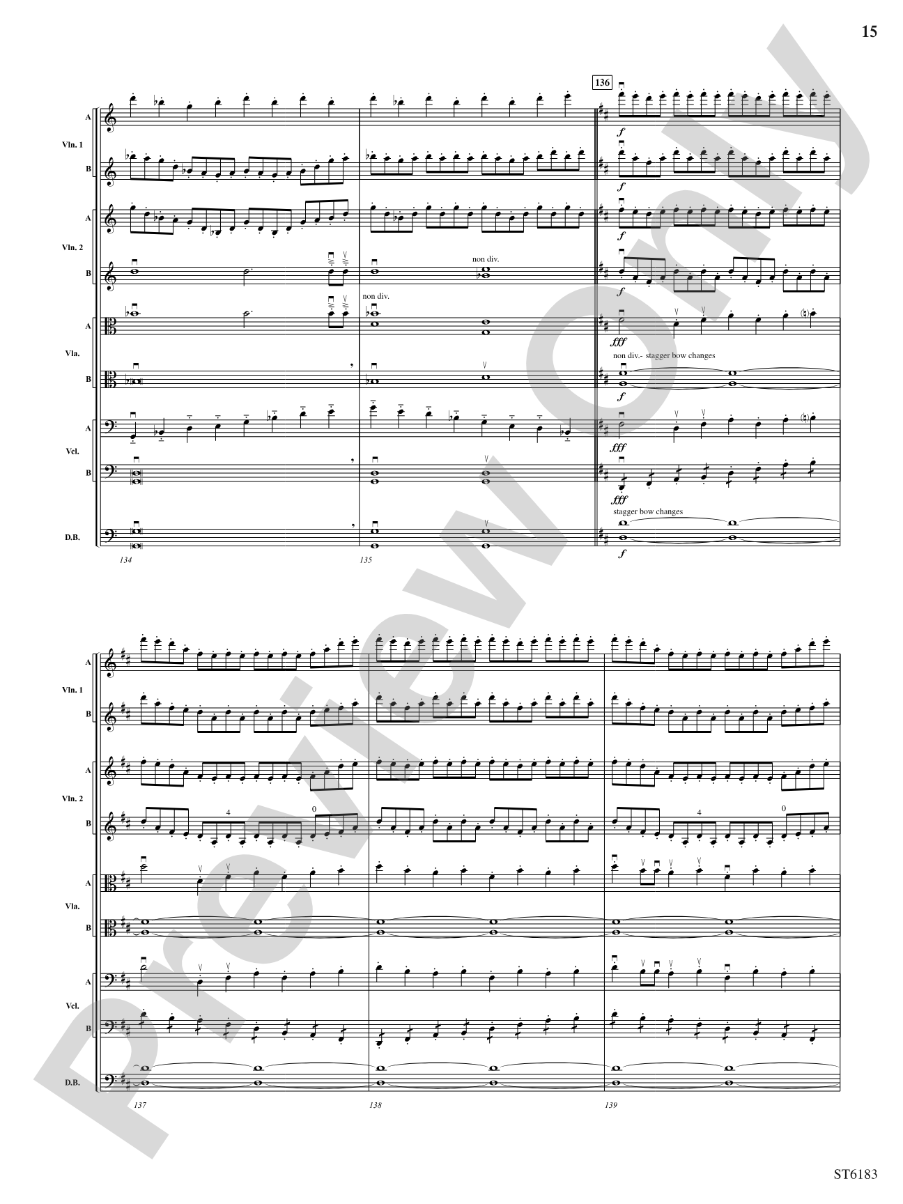 Russian Easter Overture: String Orchestra Conductor Score & Parts