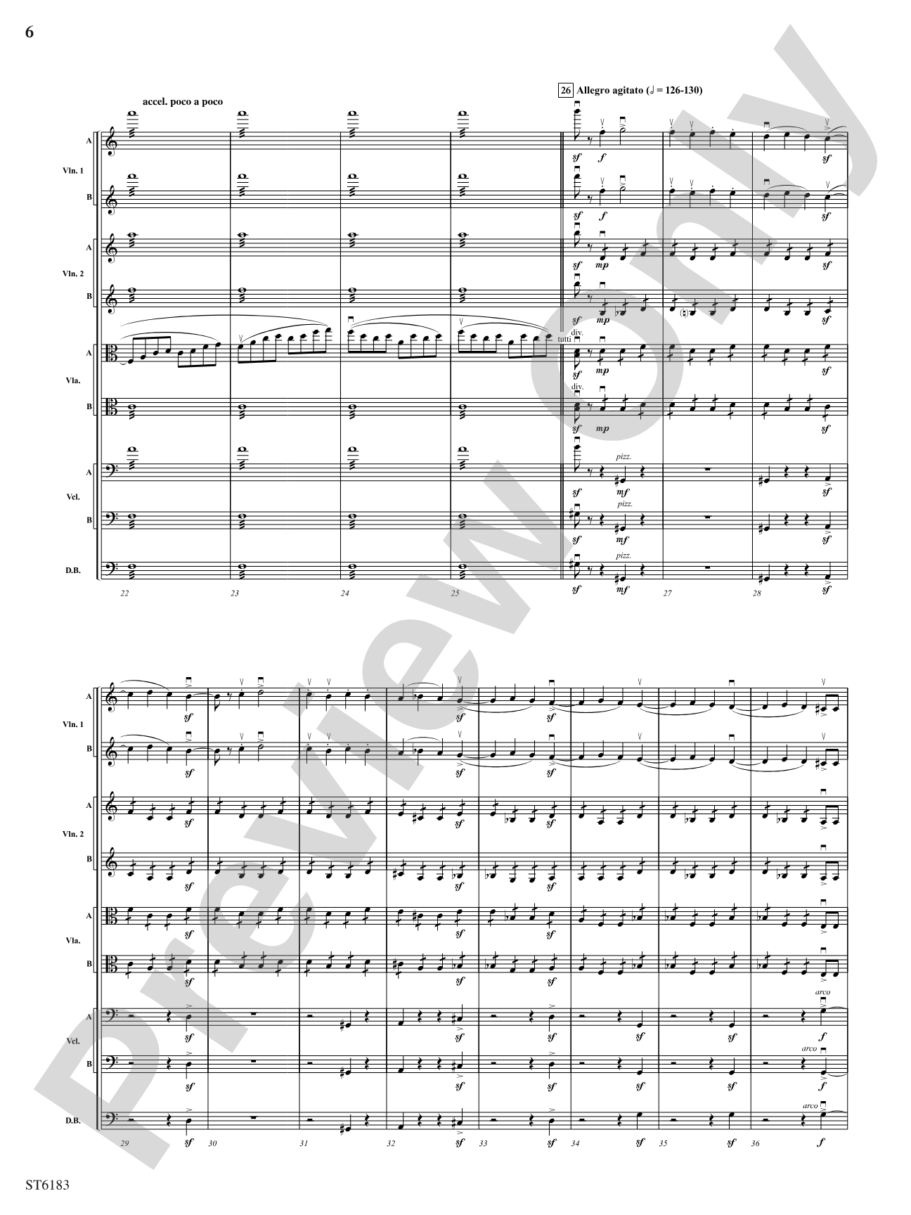 Russian Easter Overture: String Orchestra Conductor Score & Parts