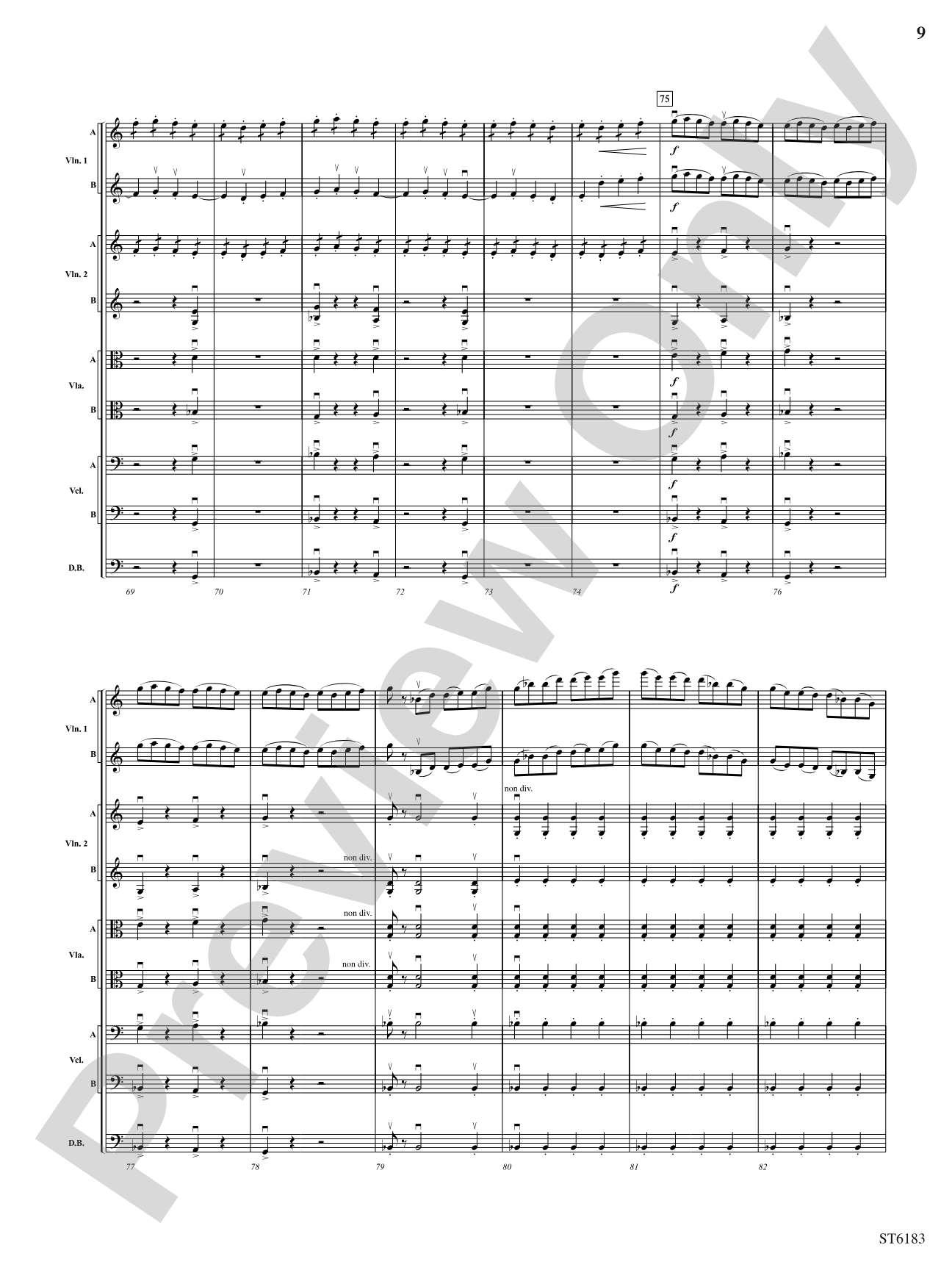 Russian Easter Overture: String Orchestra Conductor Score & Parts