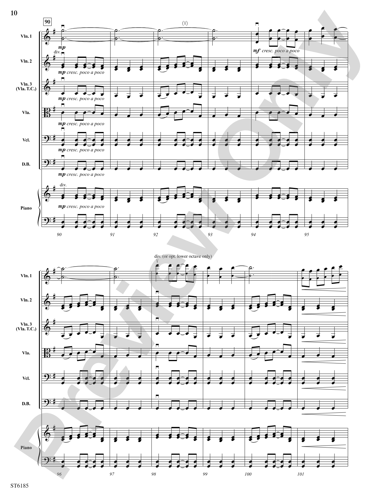 Rhythmic Snapshots of Christmas: String Orchestra Conductor Score & Parts