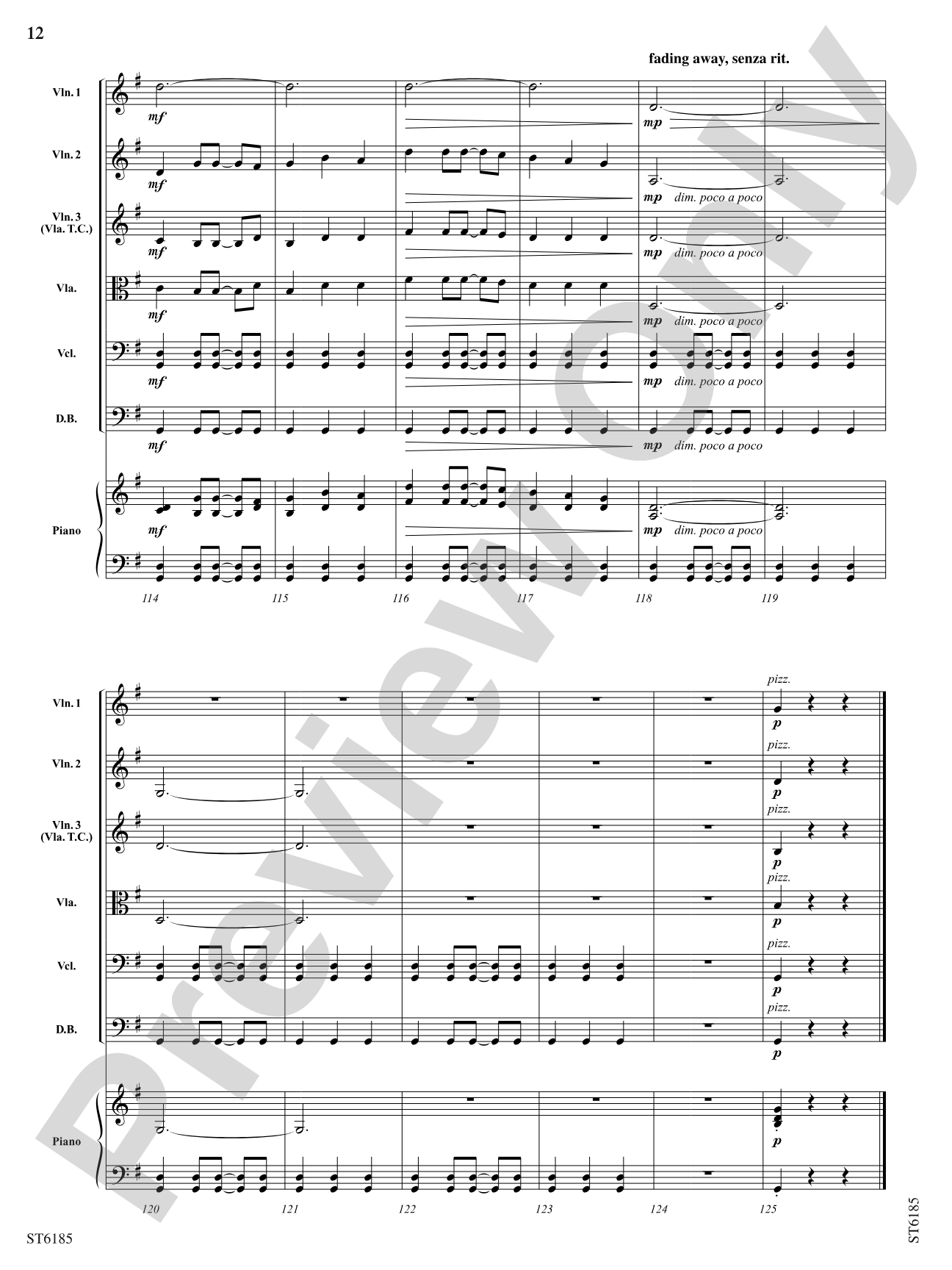 Rhythmic Snapshots of Christmas: String Orchestra Conductor Score & Parts