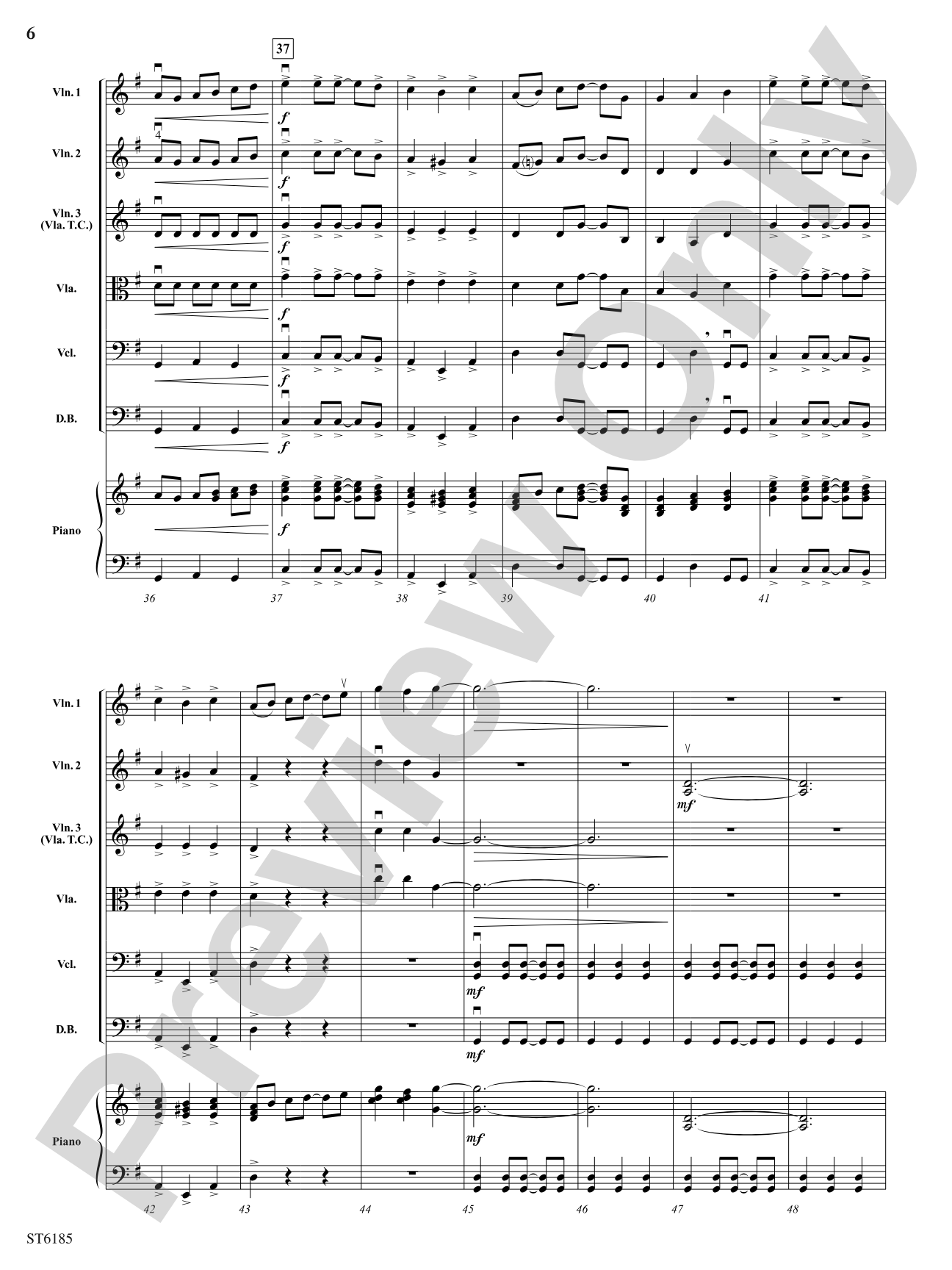 Rhythmic Snapshots of Christmas: String Orchestra Conductor Score & Parts