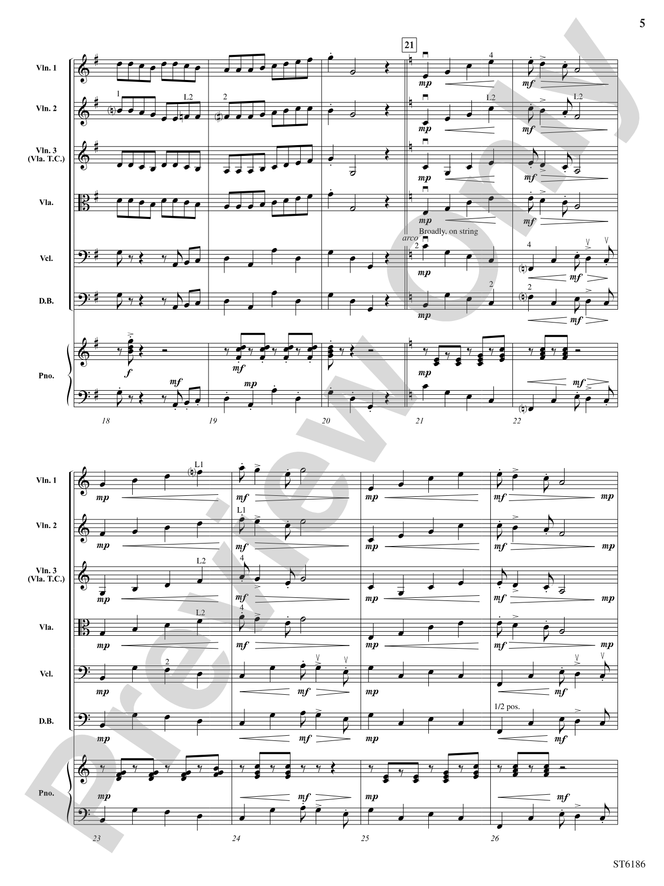 Mariachi!: String Orchestra Conductor Score & Parts