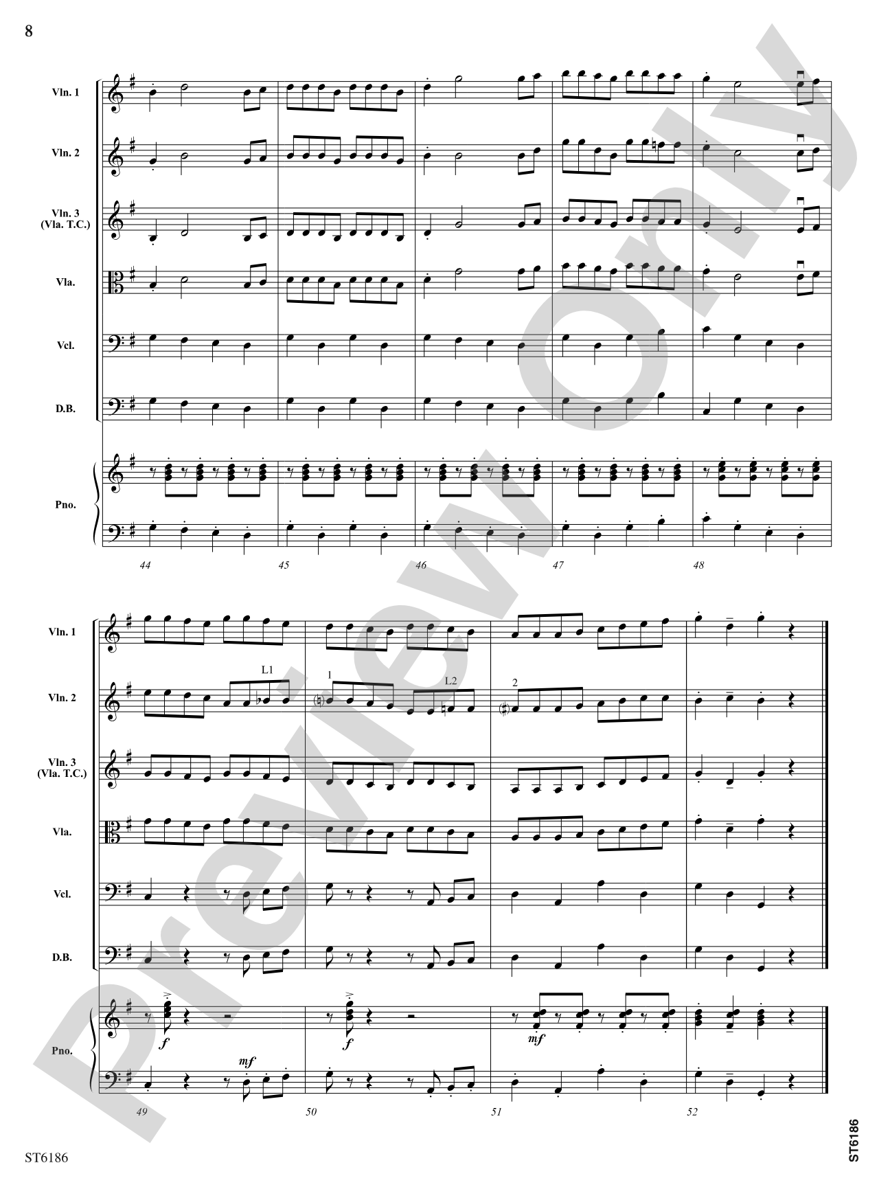 Mariachi!: String Orchestra Conductor Score & Parts