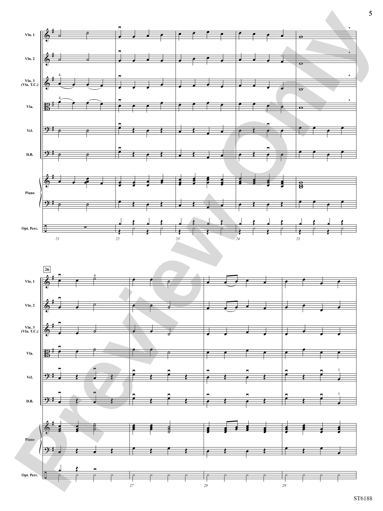 Holiday on the Housetop: String Orchestra Conductor Score & Parts