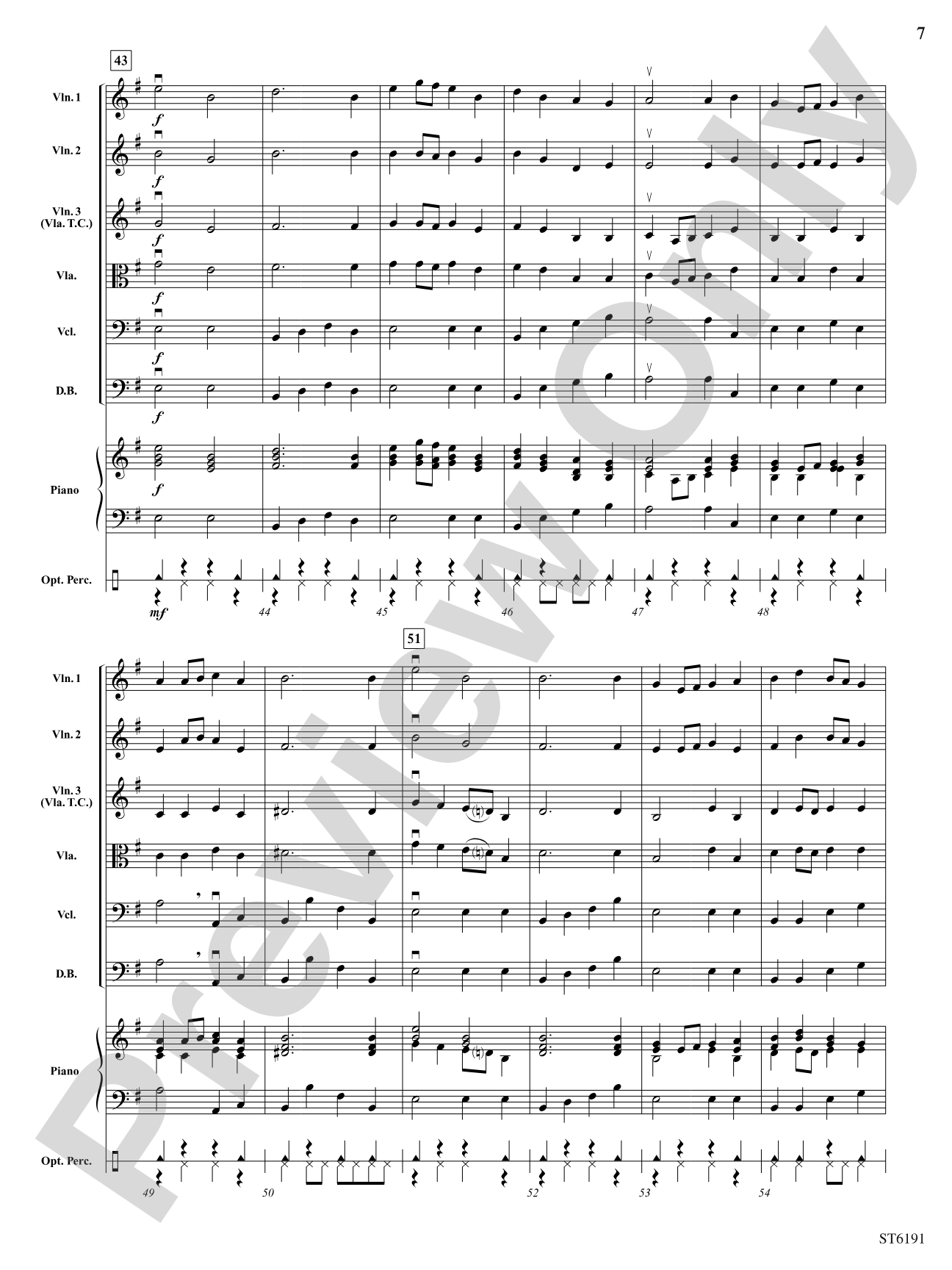 Bran Castle: String Orchestra Conductor Score & Parts