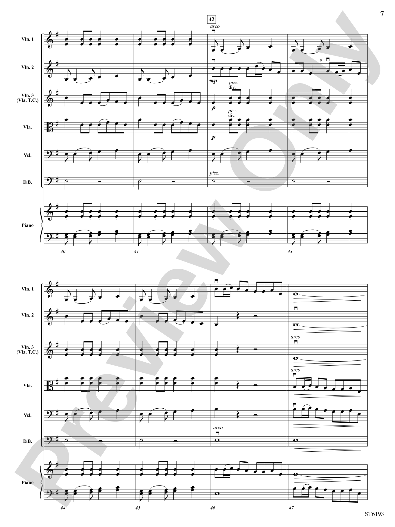 1812 Overture: Score
