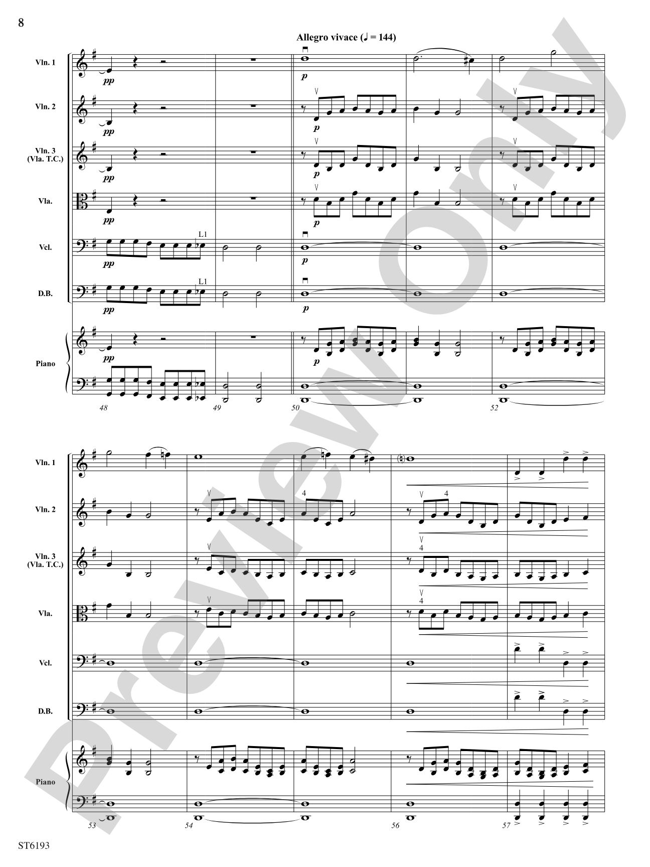 1812 Overture: Score