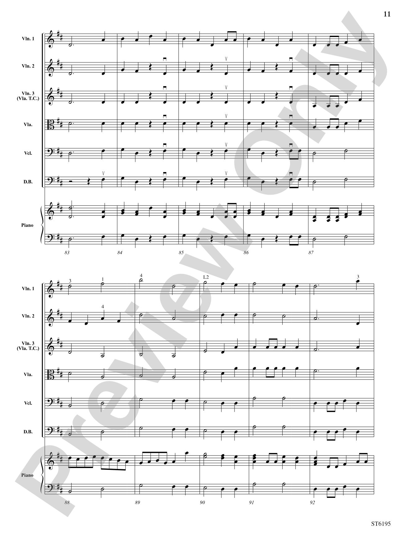 Hallelujah Chorus from Messiah: String Orchestra Conductor Score & Parts