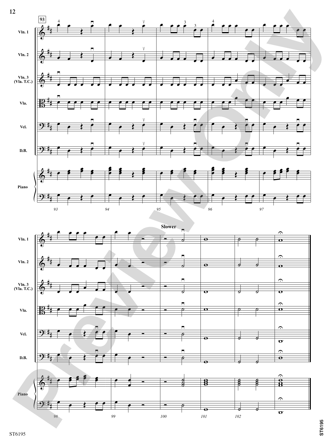 Hallelujah Chorus from Messiah: String Orchestra Conductor Score & Parts