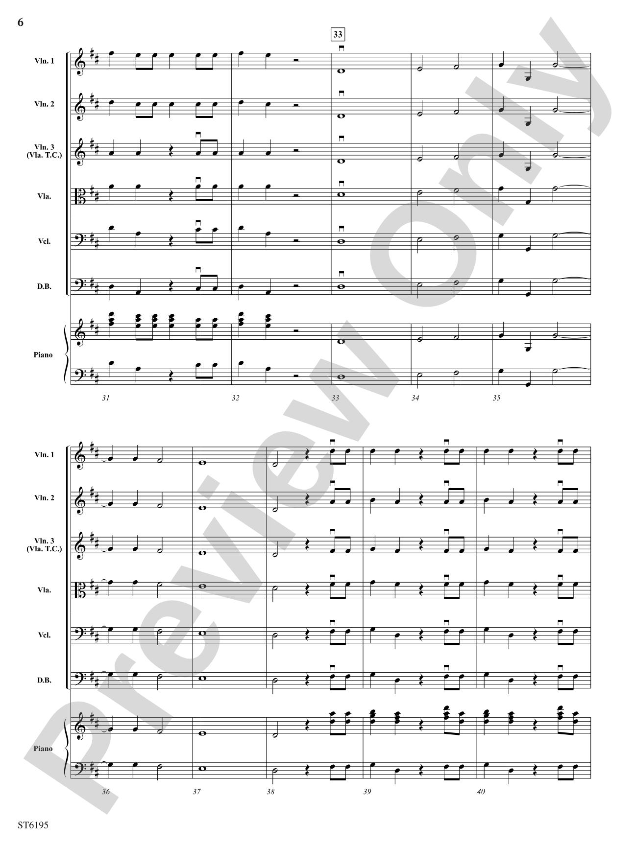 Hallelujah Chorus from Messiah: String Orchestra Conductor Score & Parts