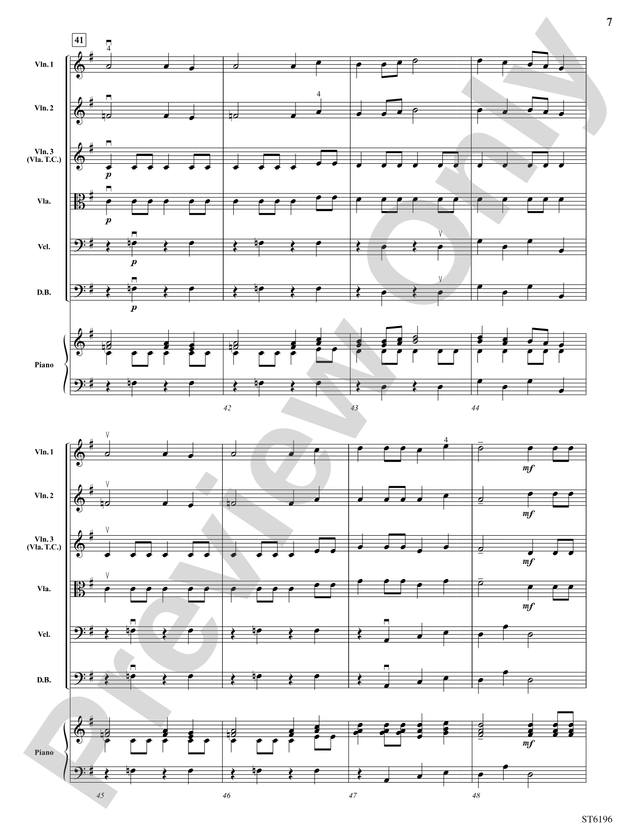 Merry-Go-Round: String Orchestra Conductor Score & Parts