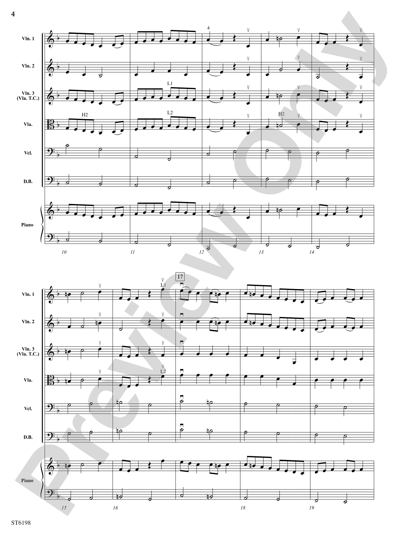 Sleepers Wake (Chorale Prelude from Cantata 140) (Wachet auf, ruft uns die Stimme): String Orchestra Conductor Score & Parts