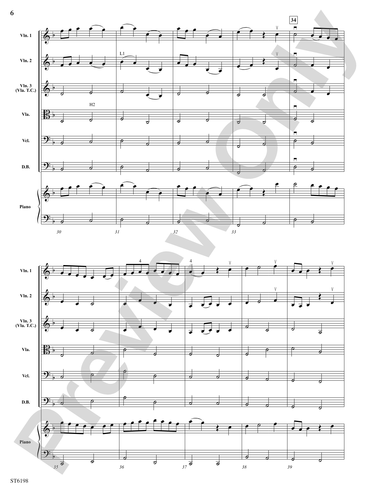 Sleepers Wake (Chorale Prelude from Cantata 140) (Wachet auf, ruft uns die Stimme): String Orchestra Conductor Score & Parts